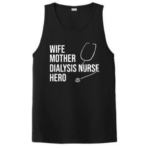 Wife Mother Dialysis Nurse Hero Nurse Nursery Ney Cute Gift PosiCharge Competitor Tank