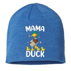 Wo Mama Duck Funny Mom Mothers Day Red Bandana Great Gift Sustainable Beanie