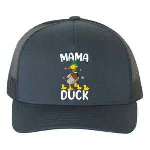 Wo Mama Duck Funny Mom Mothers Day Red Bandana Great Gift Yupoong Adult 5-Panel Trucker Hat