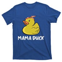 Wo Mama Duck Funny Mom Mothers Day Red Bandana Gift T-Shirt