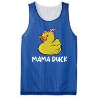 Wo Mama Duck Funny Mom Mothers Day Red Bandana Gift Mesh Reversible Basketball Jersey Tank