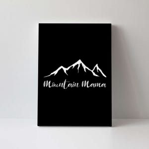 Womens Mother's Day Camping Mountain Mama Canvas