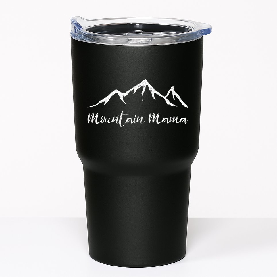 Womens Mother's Day Camping Mountain Mama Tumbler