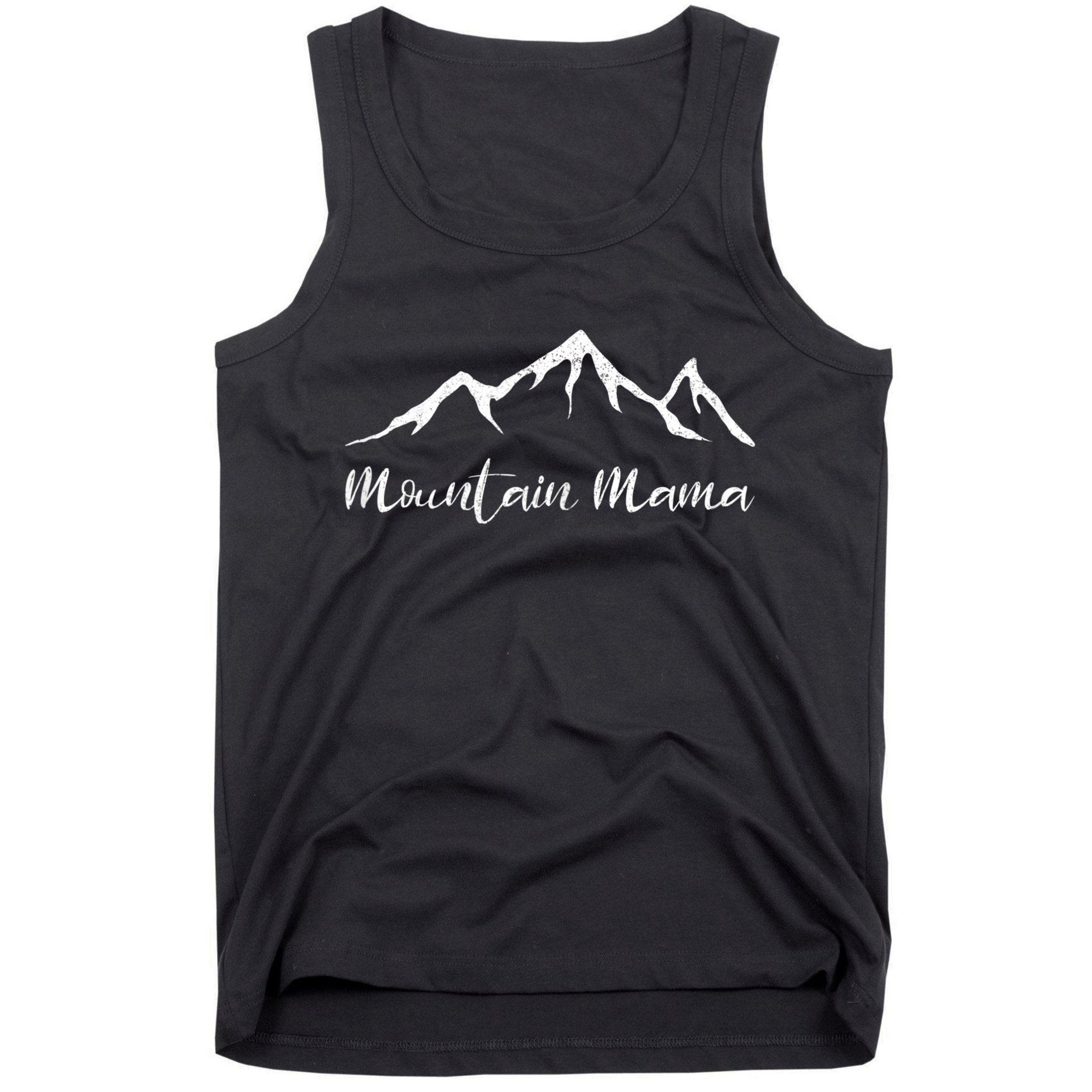Womens Mother's Day Camping Mountain Mama Tank Top