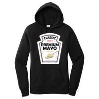 White Mayonnaise DIY Halloween Costume Couples & Group Mayo Women's Pullover Hoodie