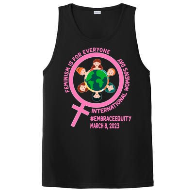 Wo's Month Embrace Equity Feminism Gift PosiCharge Competitor Tank