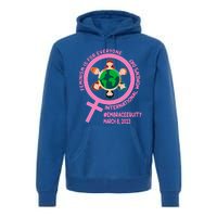 Wo's Month Embrace Equity Feminism Gift Premium Hoodie