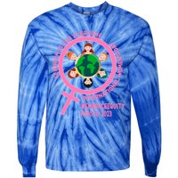 Wo's Month Embrace Equity Feminism Gift Tie-Dye Long Sleeve Shirt