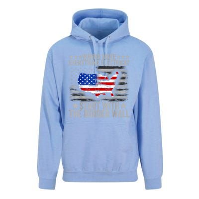 Wanna Make Everything Electric Start With The Border Wall Unisex Surf Hoodie