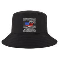 Wanna Make Everything Electric Start With The Border Wall Cool Comfort Performance Bucket Hat