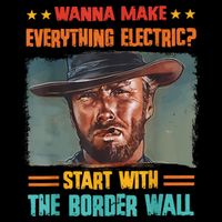 Wanna Make Everything Electric? Start With The Border Wall Drawstring Bag