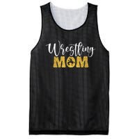 Wrestling Mom Funny Wrestling Sport Lover Mother's Day Mom Mesh Reversible Basketball Jersey Tank