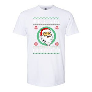 WhereS My Favorite Ho Santa Ugly Christmas Gift Softstyle CVC T-Shirt