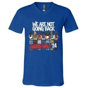 We Move Forward: Harriswalz  For Change Gift V-Neck T-Shirt