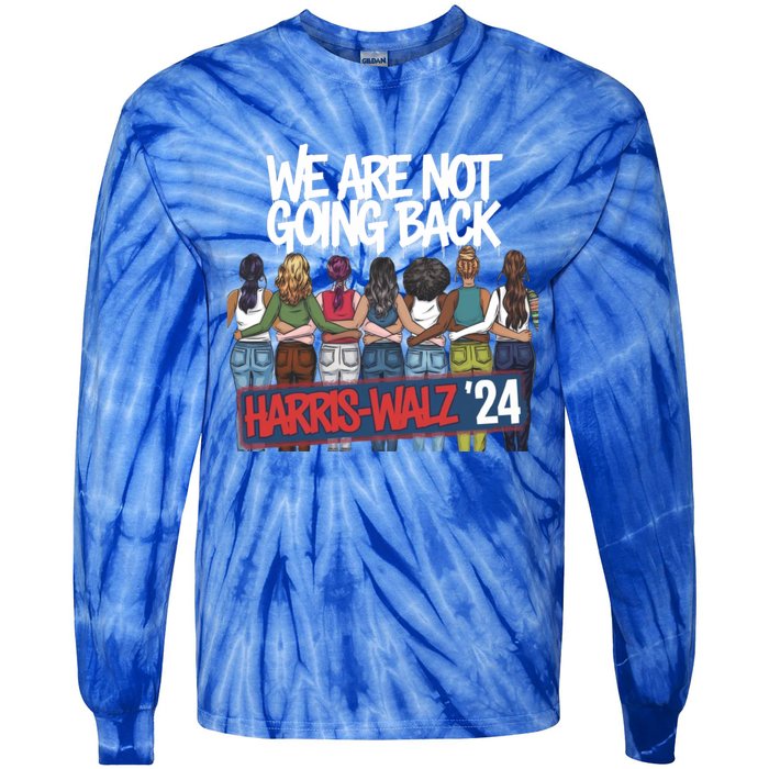 We Move Forward: Harriswalz  For Change Gift Tie-Dye Long Sleeve Shirt