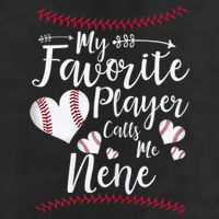 Wo My Favorite Player Calls Me Nene Baseball Heart Cool Comfort Performance Bucket Hat