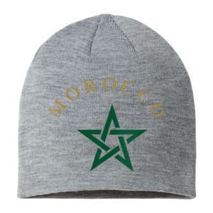 Wo Morocco Flag Design Apparel Design Sustainable Beanie