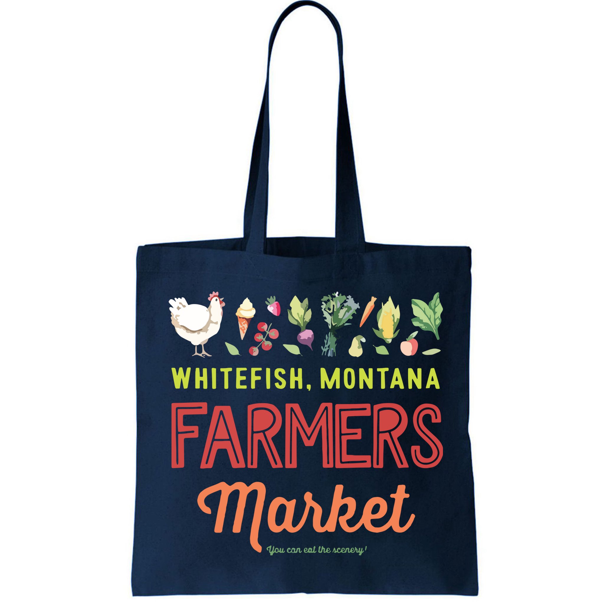 Whitefish Montana Farmers Market Bag