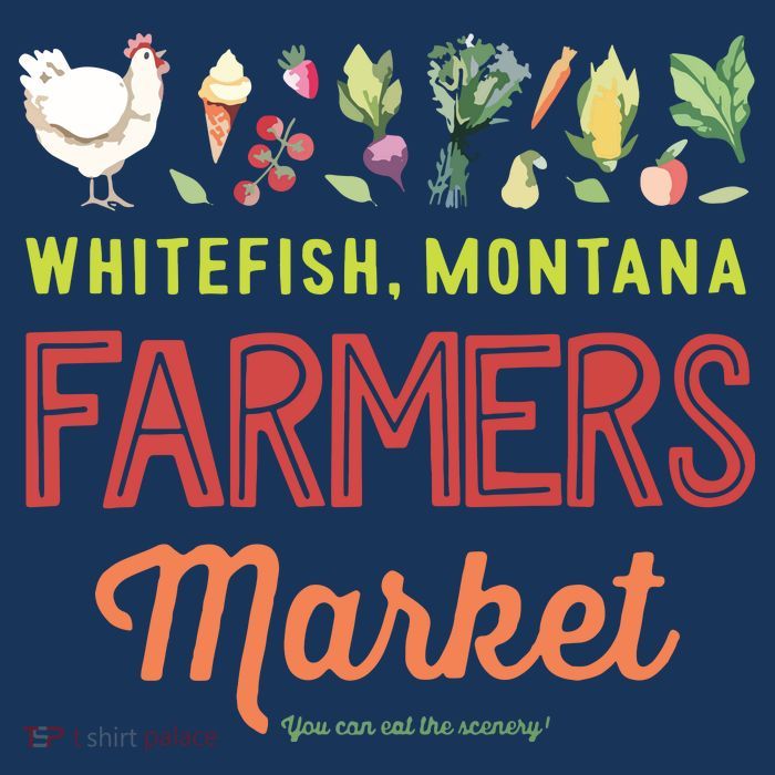 Whitefish Montana Farmers Market Baby Bodysuit
