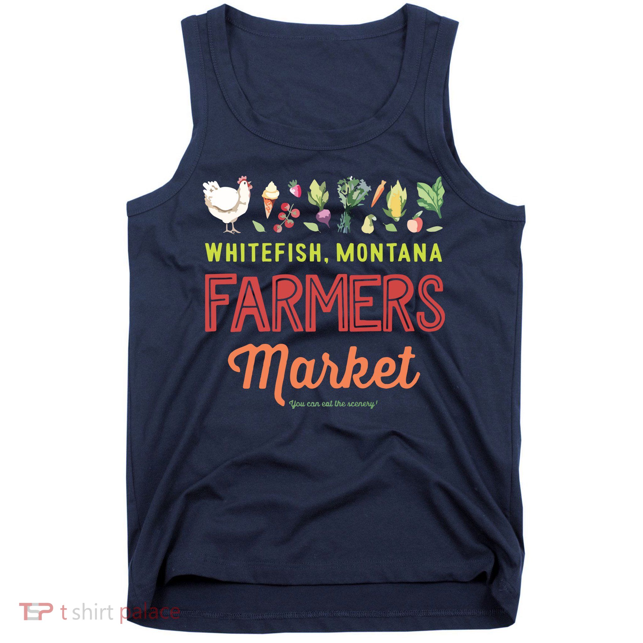 Whitefish Montana Farmers Market Tank Top