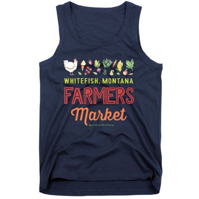 Whitefish Montana Farmers Market Tank Top