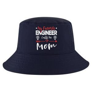 Wo My Favorite Engineer Calls Me Mom Engineer Mom Cool Comfort Performance Bucket Hat