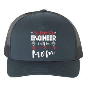 Wo My Favorite Engineer Calls Me Mom Engineer Mom Yupoong Adult 5-Panel Trucker Hat