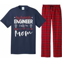 Wo My Favorite Engineer Calls Me Mom Engineer Mom Pajama Set