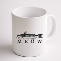 Wels Meow Funny Catfish Fishing Fisherman Gift Coffee Mug