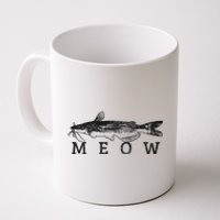 Wels Meow Funny Catfish Fishing Fisherman Gift Coffee Mug