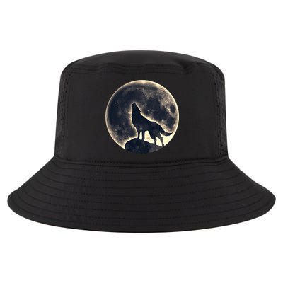 Wolf Moon Fantasy Wild Dog Wolves Cool Comfort Performance Bucket Hat