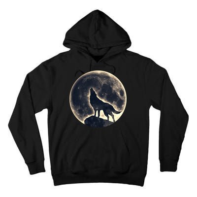 Wolf Moon Fantasy Wild Dog Wolves Tall Hoodie