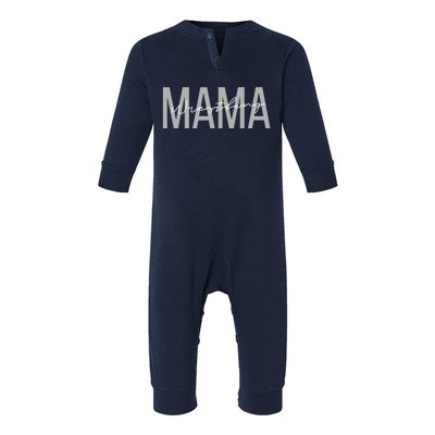 Wrestling Mom for Wo Funny Mama Wrestle Wrestler Infant Fleece One Piece