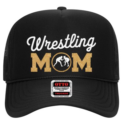 Wrestling Mom Funny Wrestling For Women Wrestler Mom Trucker Hat