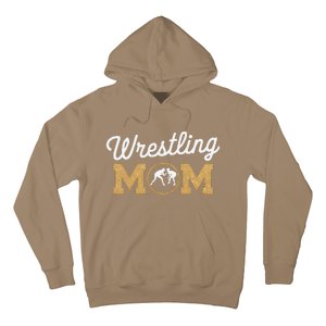 Wrestling Mom Funny Wrestling For Women Wrestler Mom Hoodie