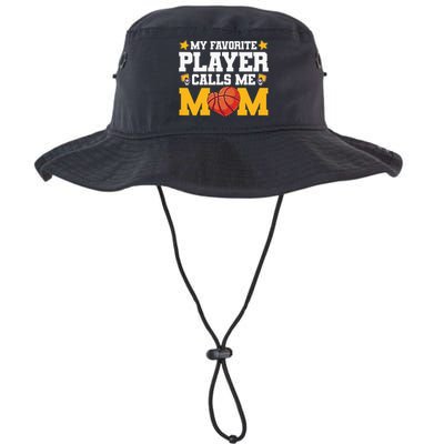 Wo My favourite player call me mom basketball Mothersday Legacy Cool Fit Booney Bucket Hat