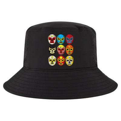 Wrestlers Masks Funny Cool Comfort Performance Bucket Hat