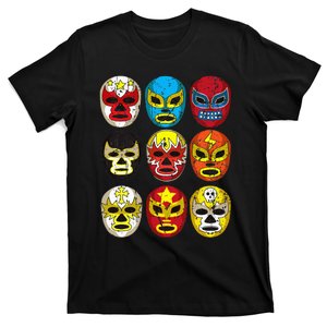 Wrestlers Masks Funny T-Shirt