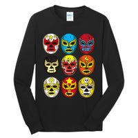 Wrestlers Masks Funny Tall Long Sleeve T-Shirt