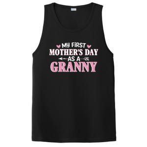 Wo's My First Mother's Day As A Granny Mother's Day Funny Gift PosiCharge Competitor Tank