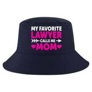 Wo My Favorite Lawyer Calls Me Mom Funny Lawyer Mom Cool Comfort Performance Bucket Hat