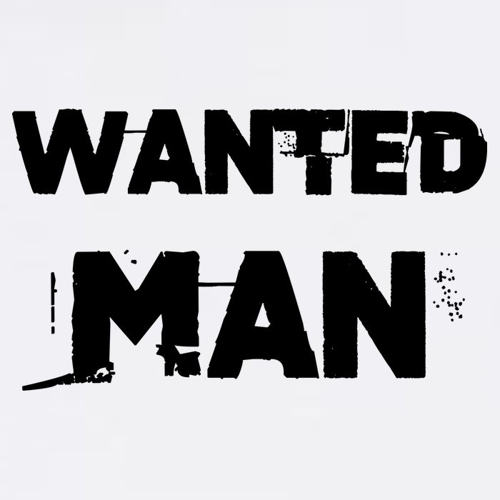 Wanted Man Funny Meme USA-Made Doggie Bandana