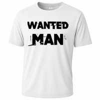 Wanted Man Funny Meme Cooling Performance Crew T-Shirt