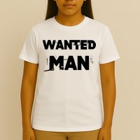 Wanted Man Funny Meme T-Shirt