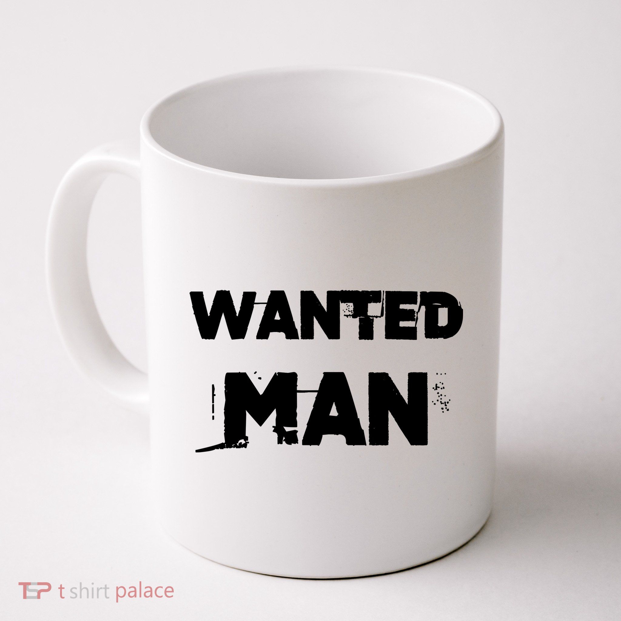 Wanted Man Funny Meme Mug