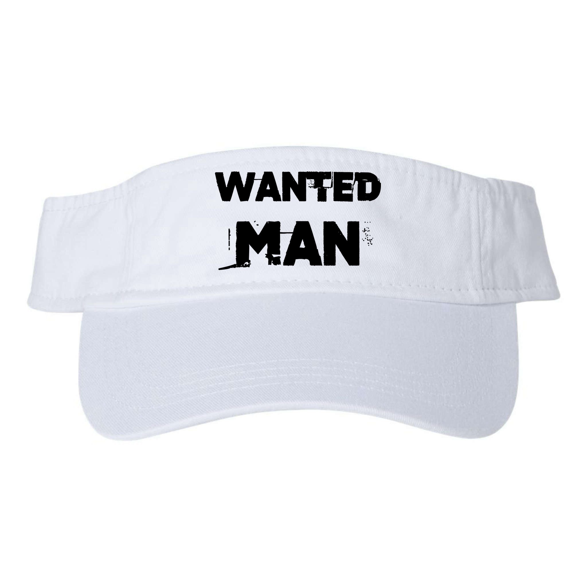 Wanted Man Funny Meme Visor