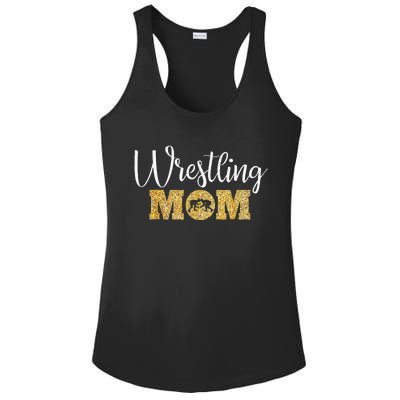 Wrestling Mom Funny Wrestling Ladies PosiCharge Competitor Racerback Tank