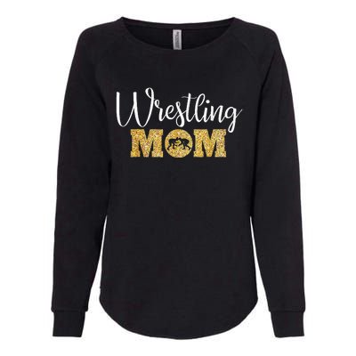 Wrestling Mom Funny Wrestling Womens California Wash Sweatshirt