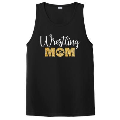 Wrestling Mom Funny Wrestling PosiCharge Competitor Tank