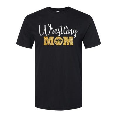 Wrestling Mom Funny Wrestling Softstyle CVC T-Shirt